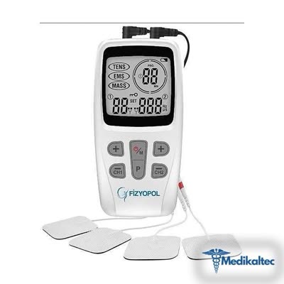 2 Kanallı Dijital Tens, Ems, Masaj Cihazı, 22 Program (Model 9124)