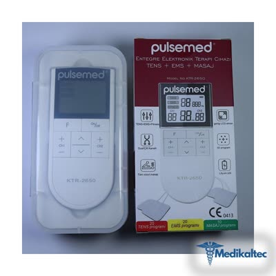 Pulsemed Entegre Elektronik Terapi Cihazı Tens-EMS-Masaj Özelliği Şarj Edilebilir (Model 9108)