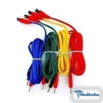 Kablolu Compex Cihaz Uyumlu Elektroterap - lu Elektroterapi Cihazı Kablosu Seti 4