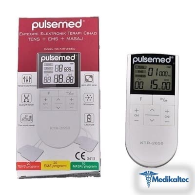 Entegre Elektronik Terapi Cihazı Tens + Ems + Masaj ( Şarj Edilebilir ) (Model 3734)