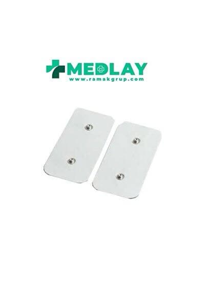 5x9 Çift Çıtçıtlı Tens Elektroda Pedi 10 Paket 40 Adet