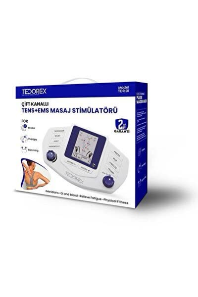 Çift Kanallı Tens+Masaj Stimülatörü