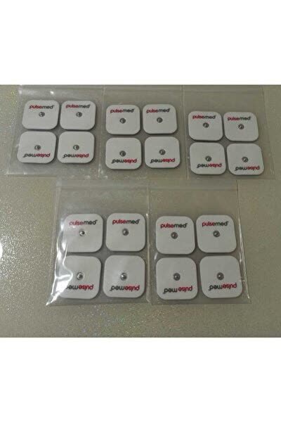 Tens Cihazı Çıt Çıtlı Yedek Elektrot 5x5 Tens Pedi 4 lü 5 Paket