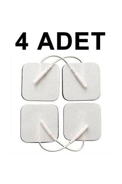 Tens Pedi Kablolu Yedek Elektrod 5x5 Tens Pedi 4'lü