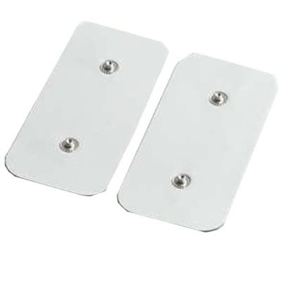 Çıtçıtlı 5x9 cm Dikdörtgen Tens Elektrod (AMERİKAN JEL ALMAN MARKASI)